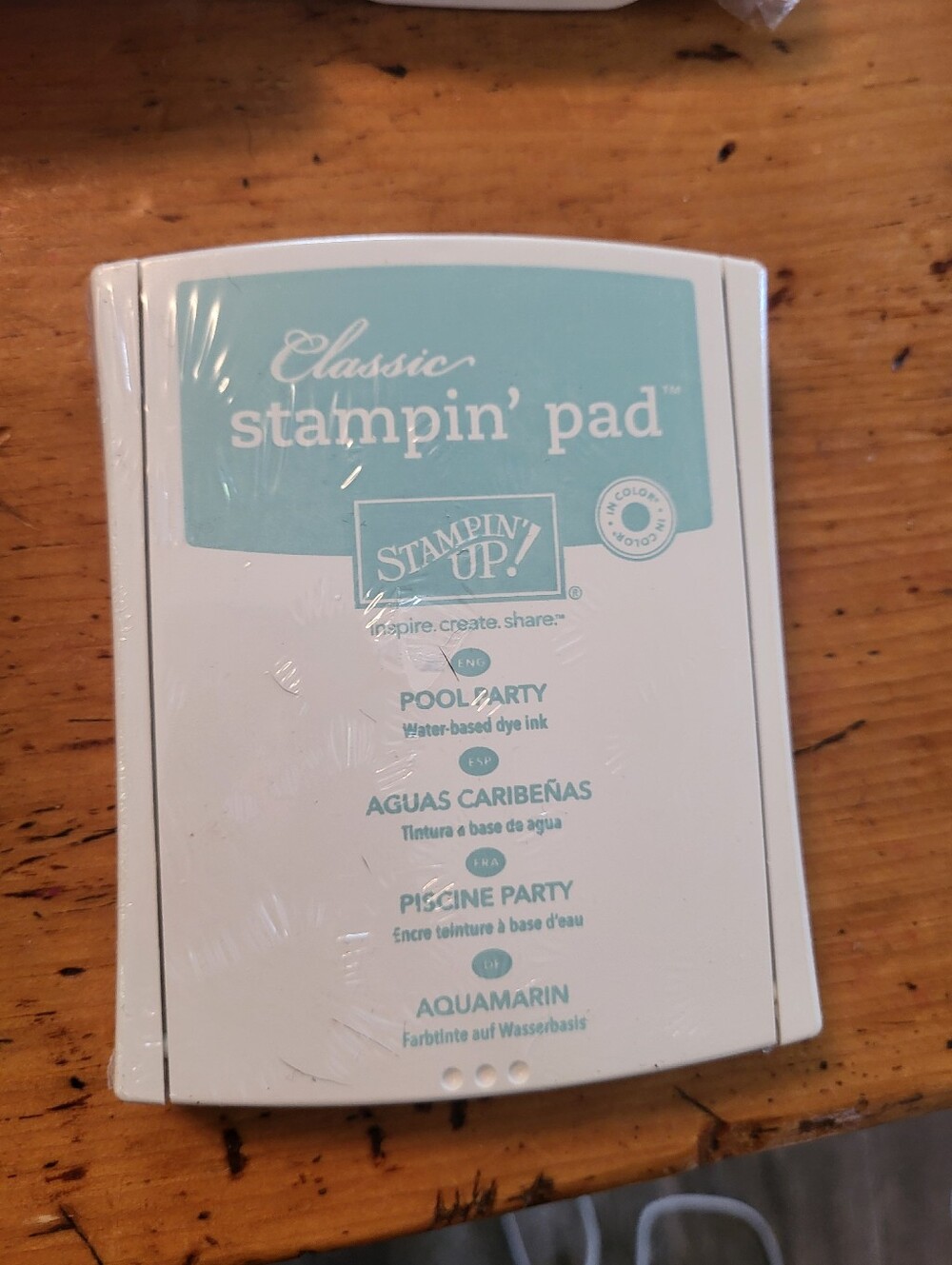 Stampin' Up! Classic Stampin' Pad in Pool Party Aqua